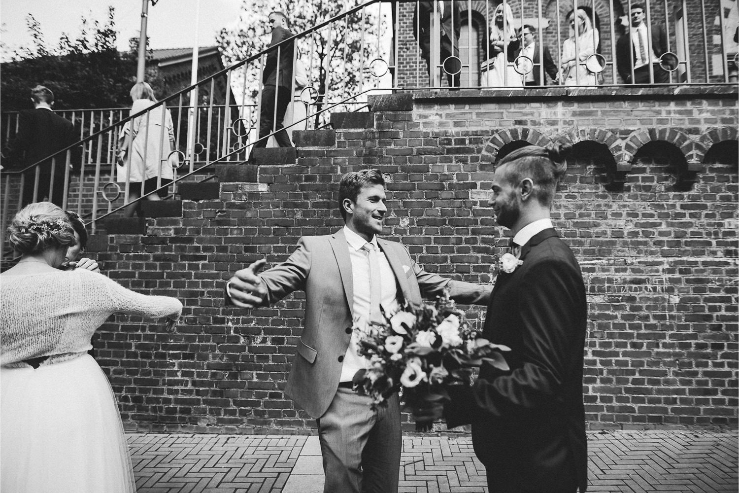 Als Hochzeitsfotograf Köln auf einer Hochzeit in der Studio Lichtstraße