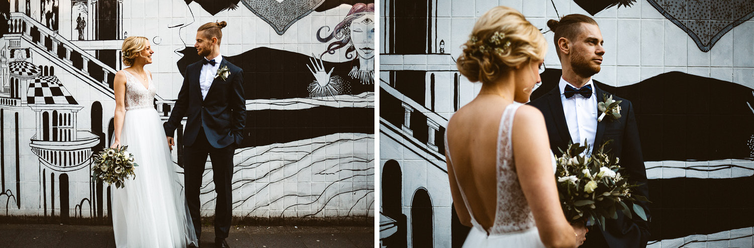 Als Hochzeitsfotograf Köln auf einer Hochzeit in der Studio Lichtstraße