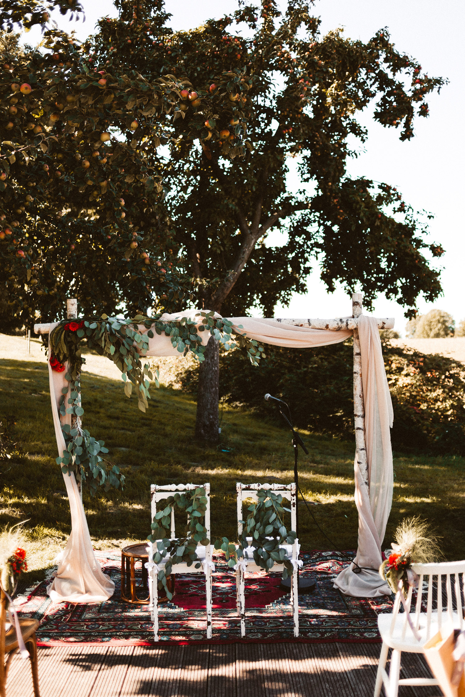Als Hochzeitsfotograf waren die Bahrnausen auf einer Hochzeit auf Gut Knittkuhle.
