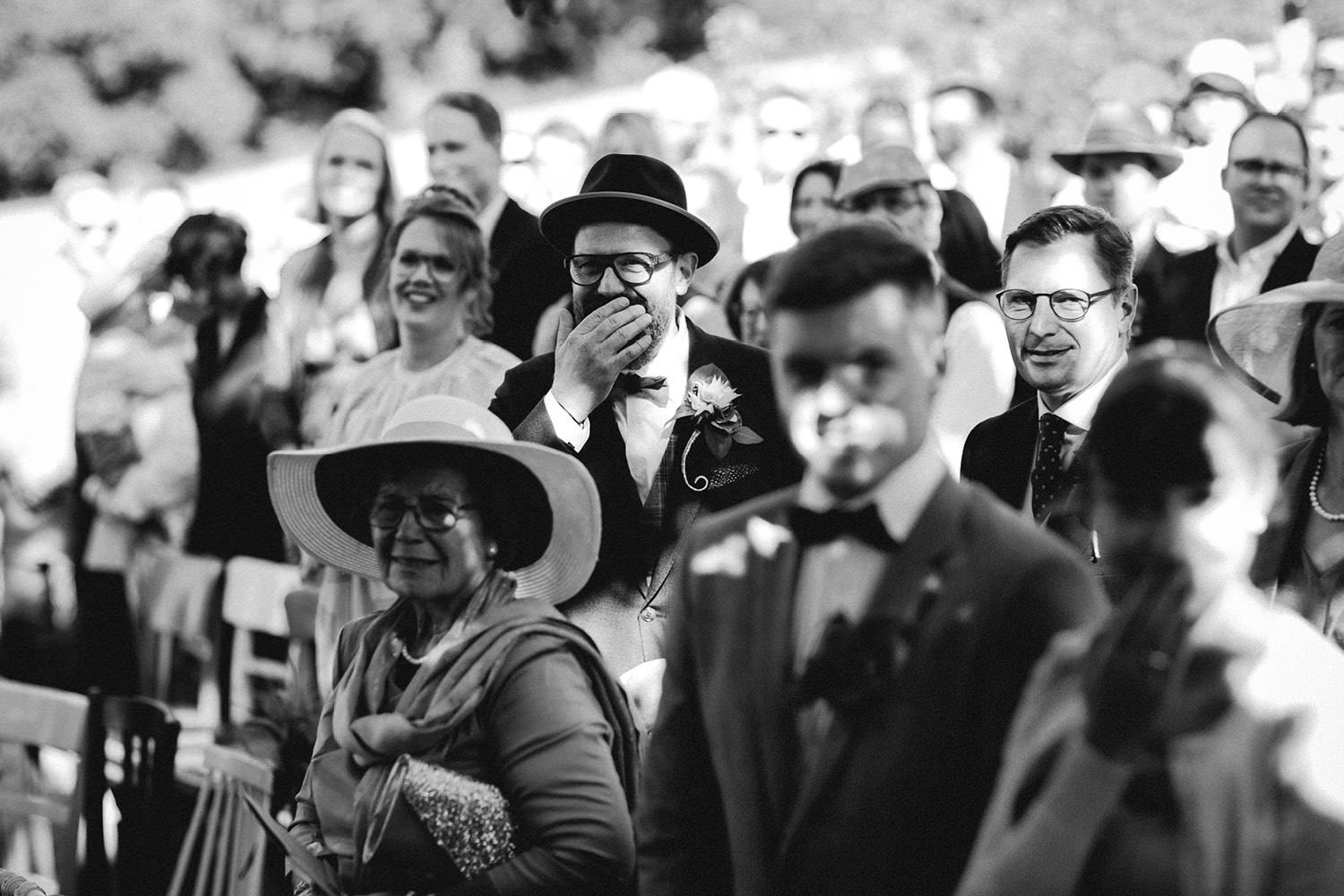 Als Hochzeitsfotograf waren die Bahrnausen auf einer Hochzeit auf Gut Knittkuhle.