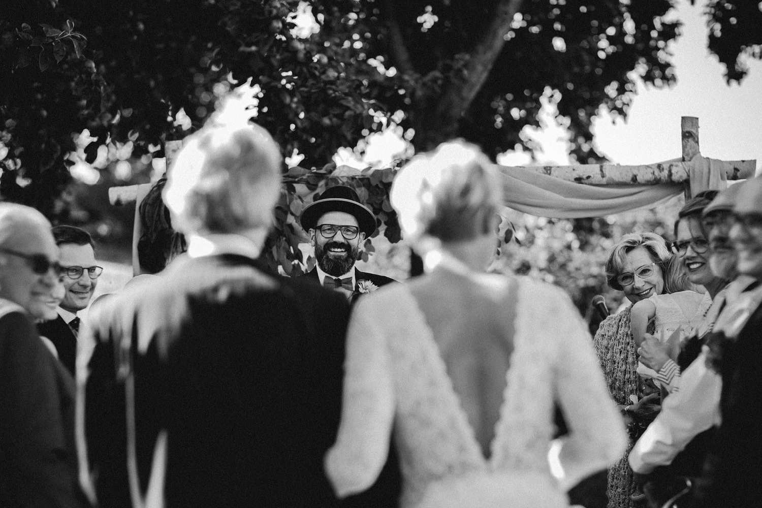 Als Hochzeitsfotograf waren die Bahrnausen auf einer Hochzeit auf Gut Knittkuhle.