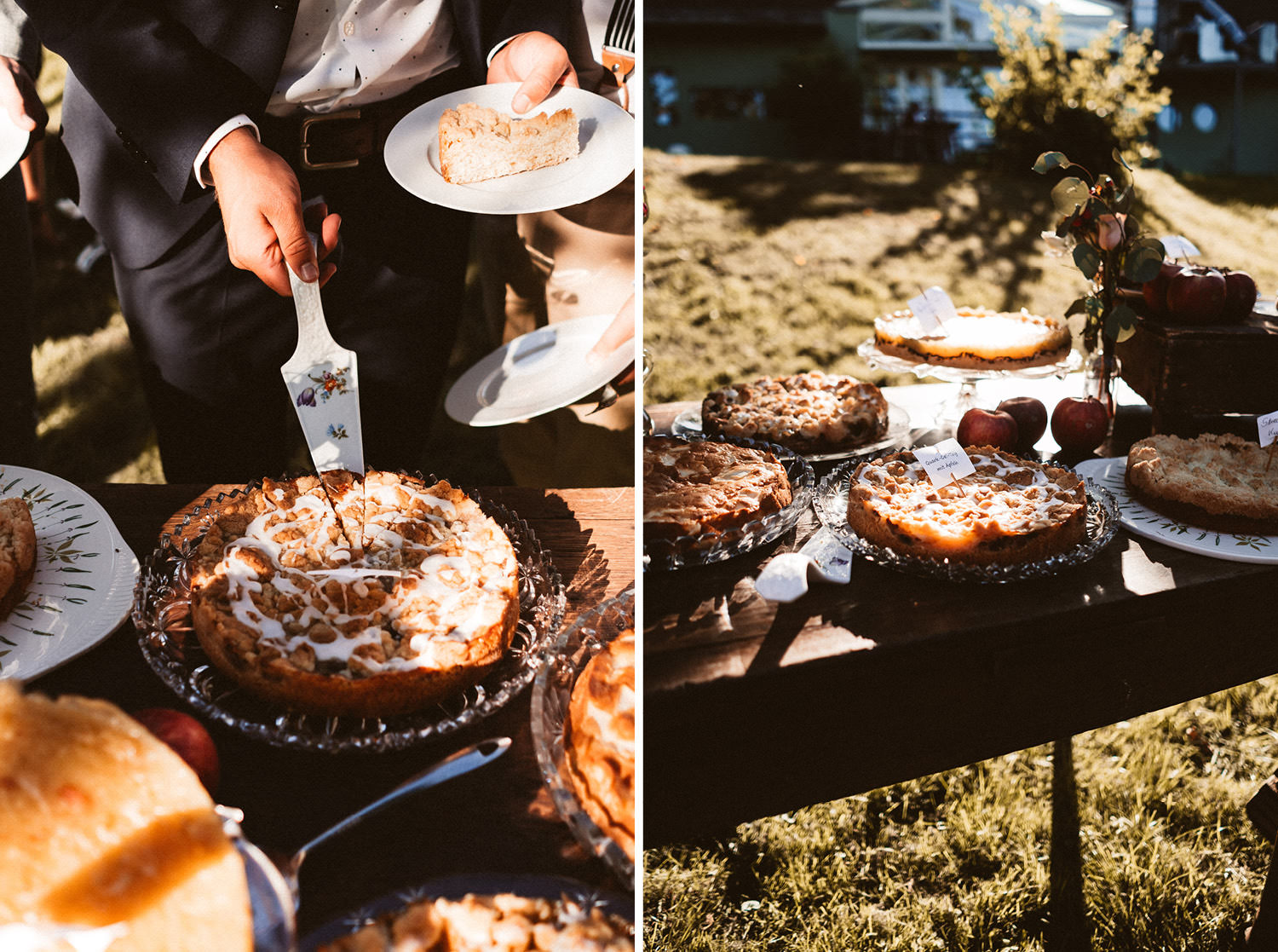 Als Hochzeitsfotograf waren die Bahrnausen auf einer Hochzeit auf Gut Knittkuhle.