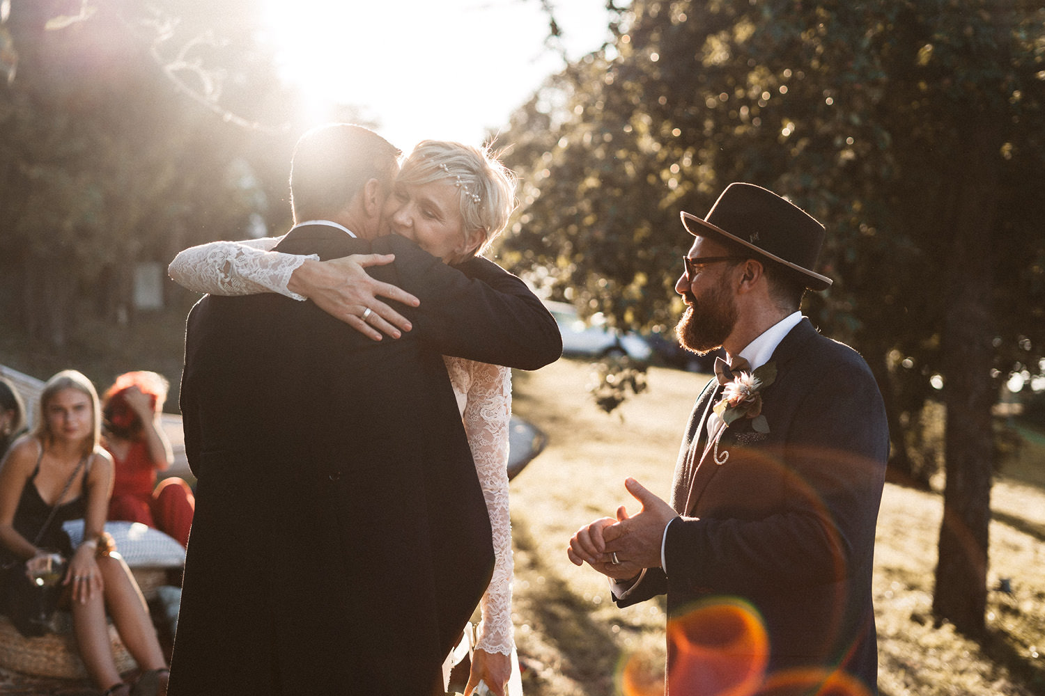 Als Hochzeitsfotograf waren die Bahrnausen auf einer Hochzeit auf Gut Knittkuhle.