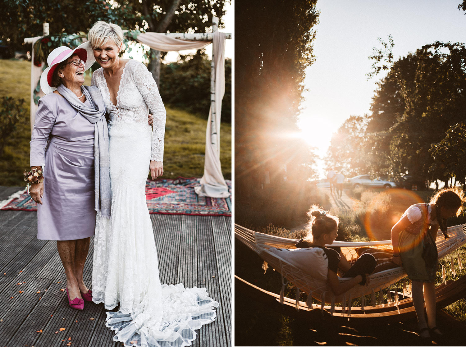 Als Hochzeitsfotograf waren die Bahrnausen auf einer Hochzeit auf Gut Knittkuhle.