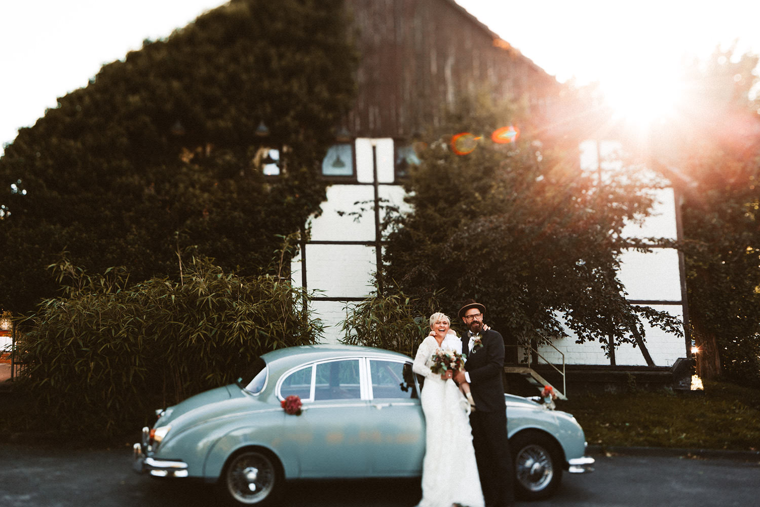 Als Hochzeitsfotograf waren die Bahrnausen auf einer Hochzeit auf Gut Knittkuhle.